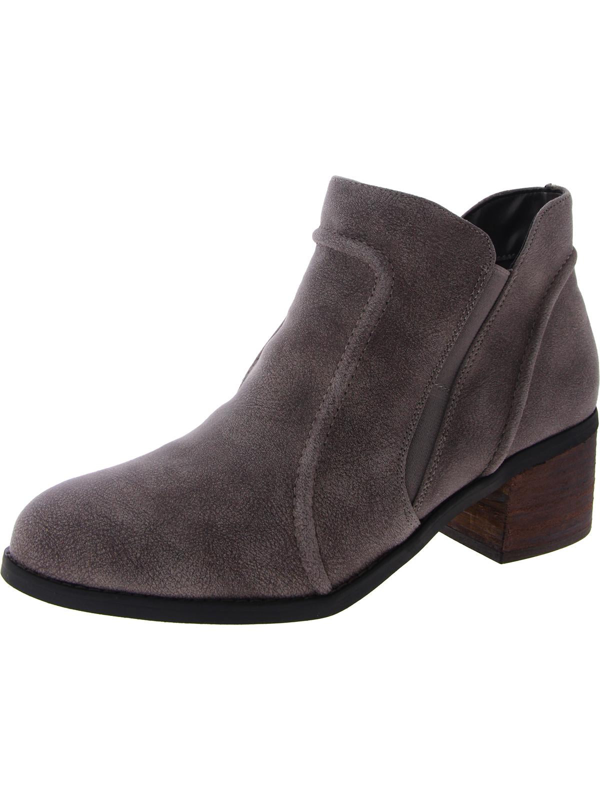 Kenzie Womens Comfort Insole Faux Suede Ankle Boots 7670787342396
