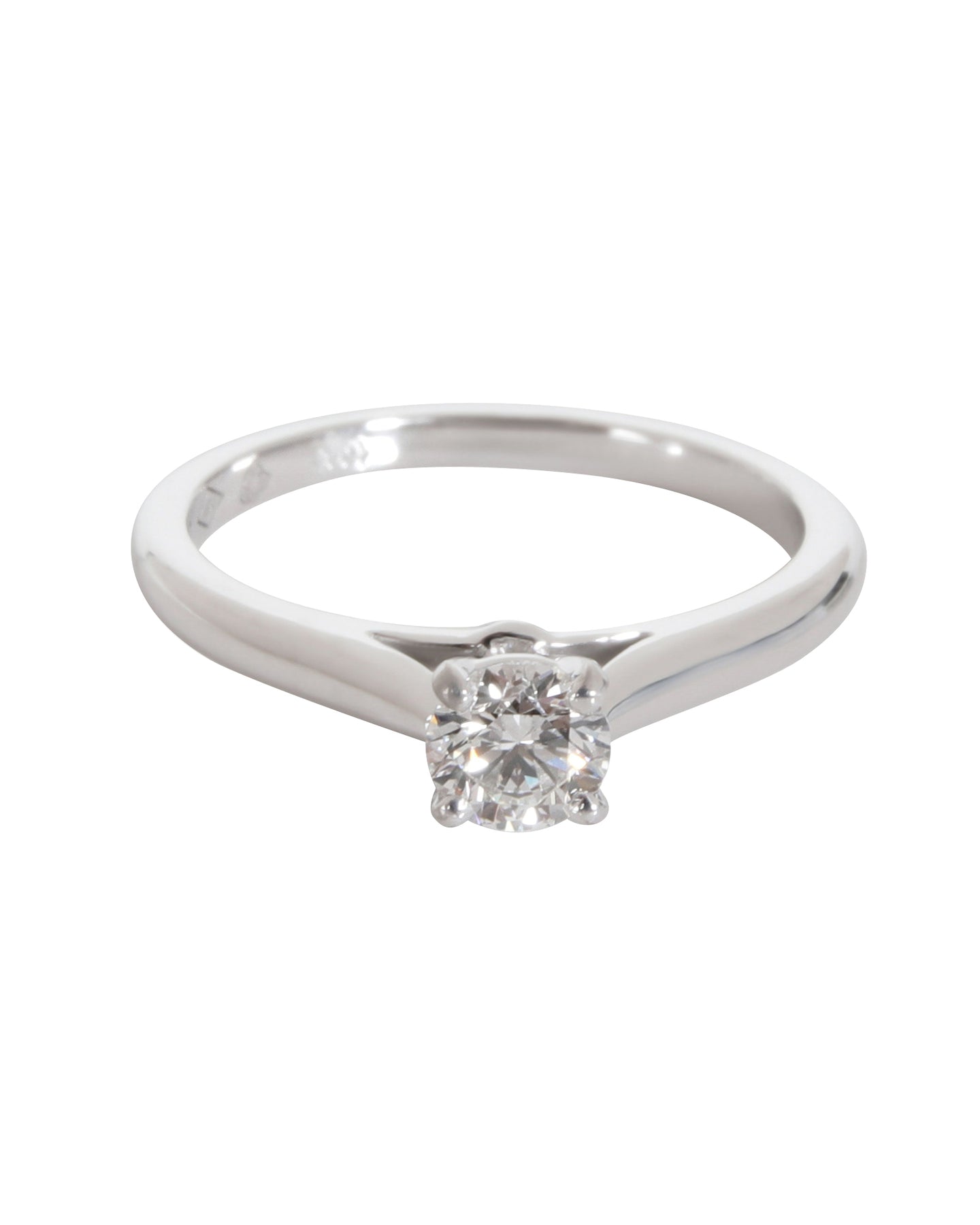 Cartier 1895 Diamond Engagement Ring in Platinum D VVS1 0.29 CTW 7705711214652