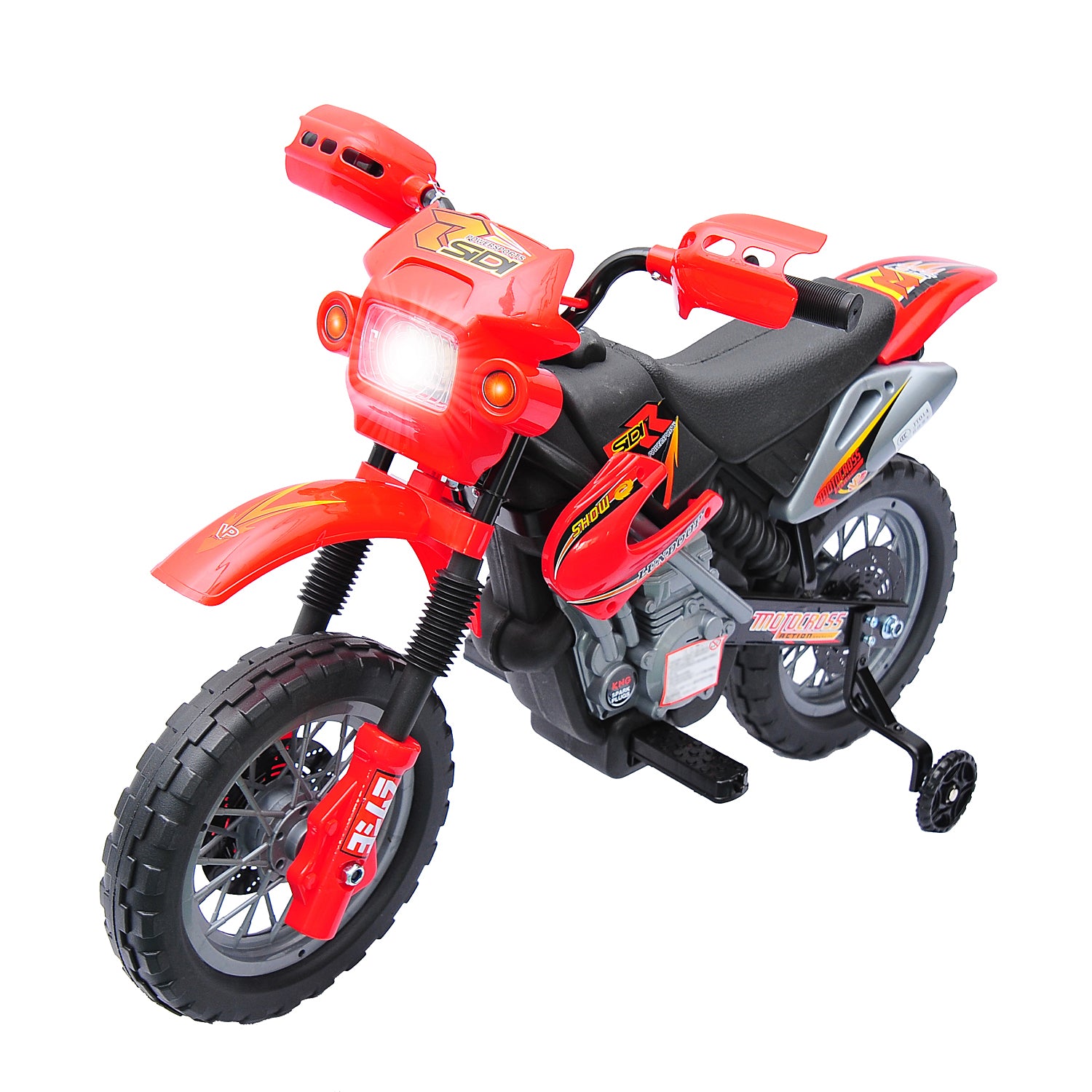 Streamdale Kids Electric Motorcycle with Training Wheels 7833666814012