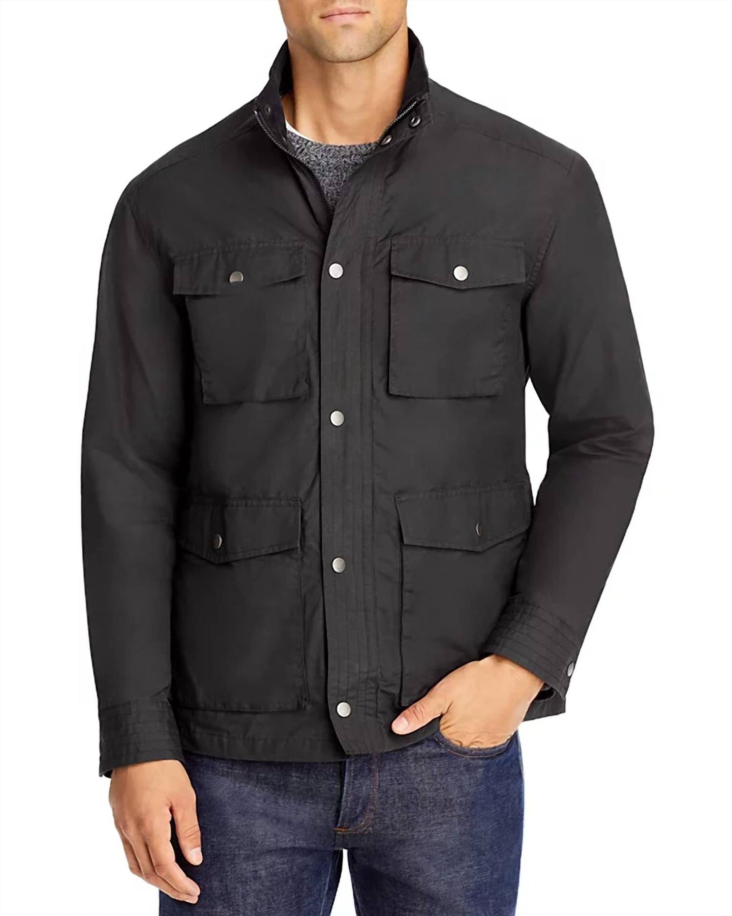 Men's Cardiff Jacket In Black 7803887878204