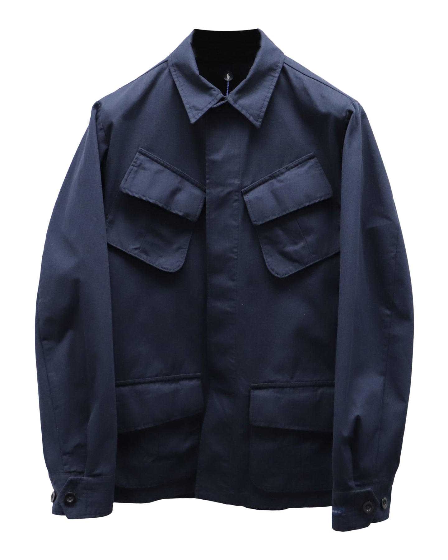 Ralph Lauren Ripstop Utility Jacket in Navy Blue Cotton 7766531342396