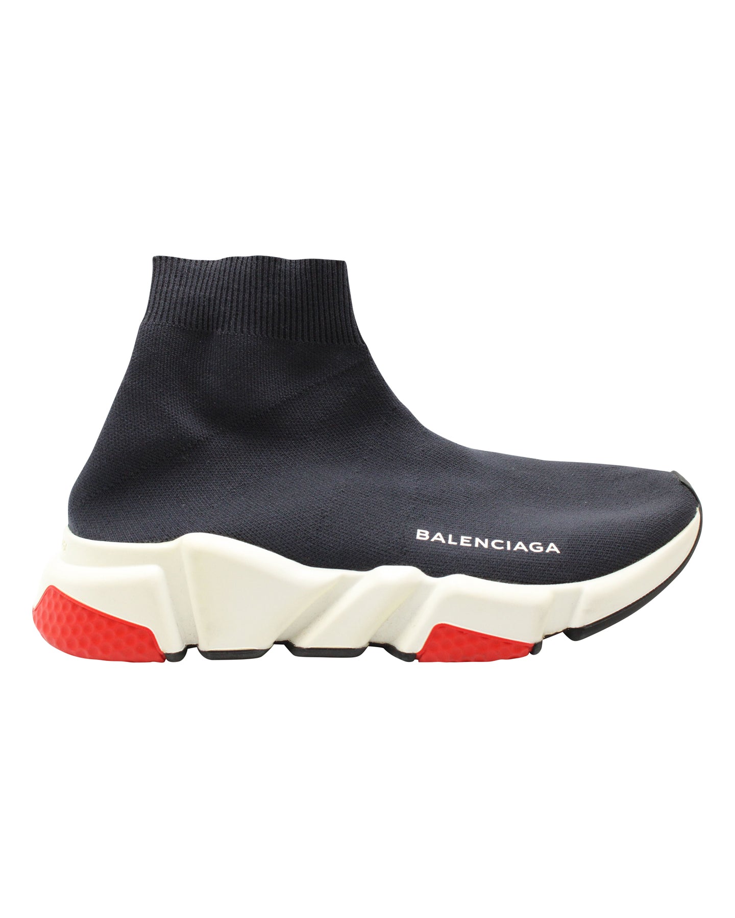 Balenciaga Speed Sneakers in Black Polyester 7703691821116