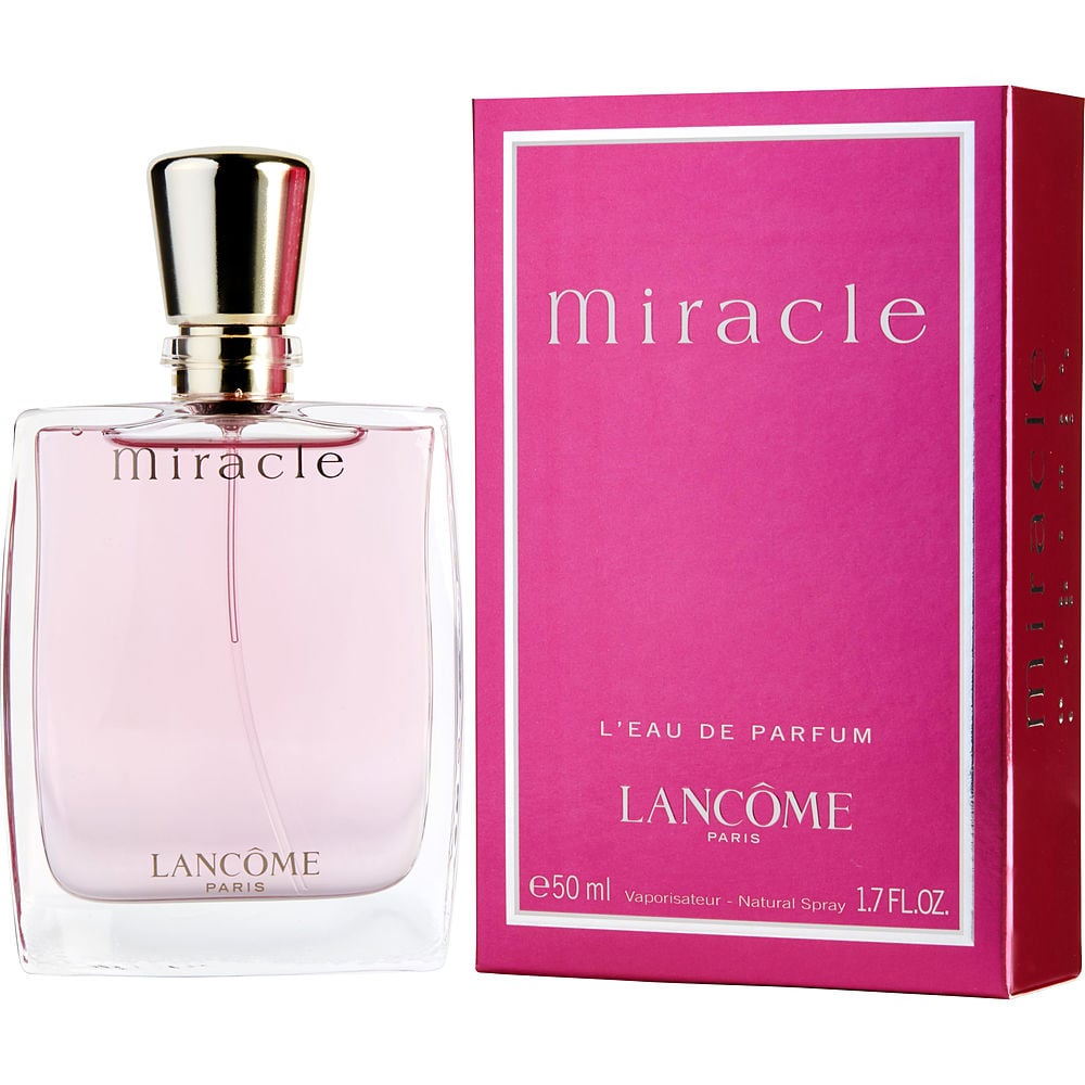 Miracle By Lancome Eau De Parfum Spray 1.7 Oz (New Packaging) Women
