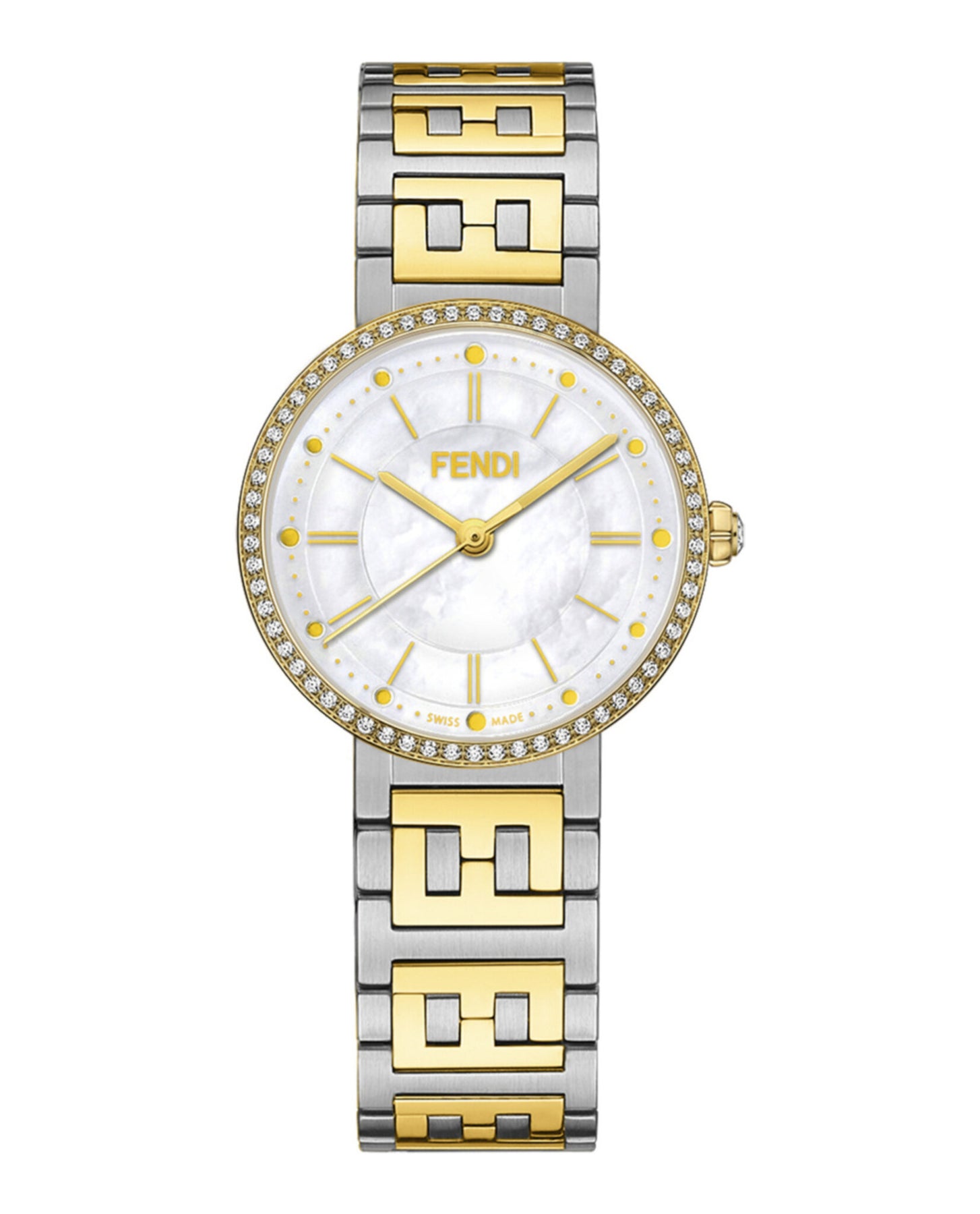 Forever Fendi Diamond Watch 7678400954428