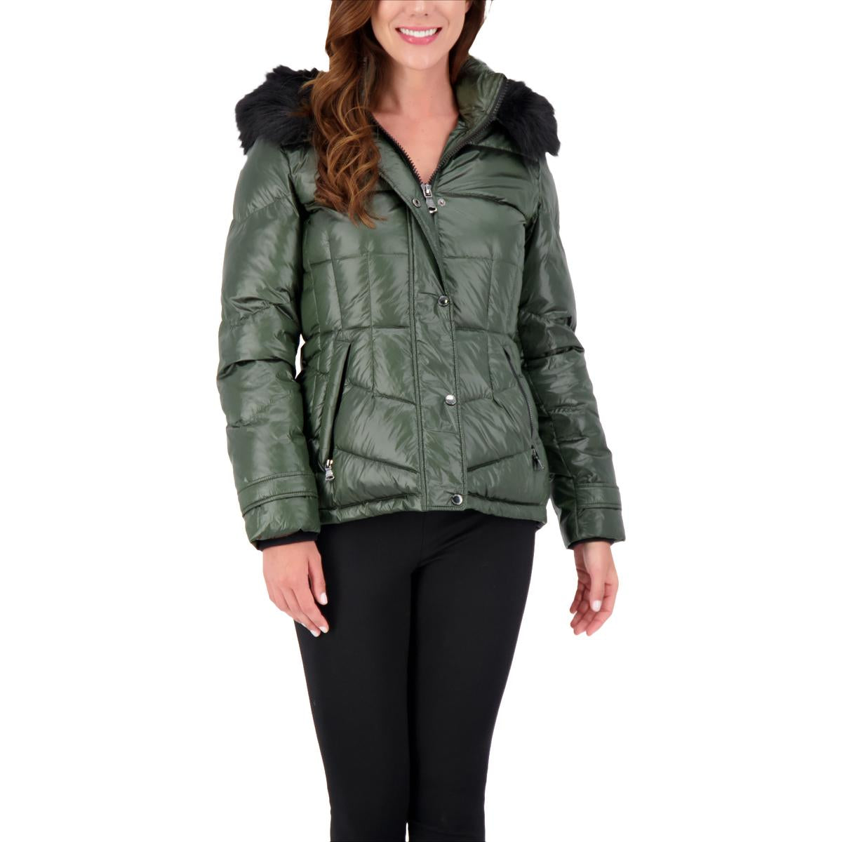 Down Cold Weather Puffer Jacket