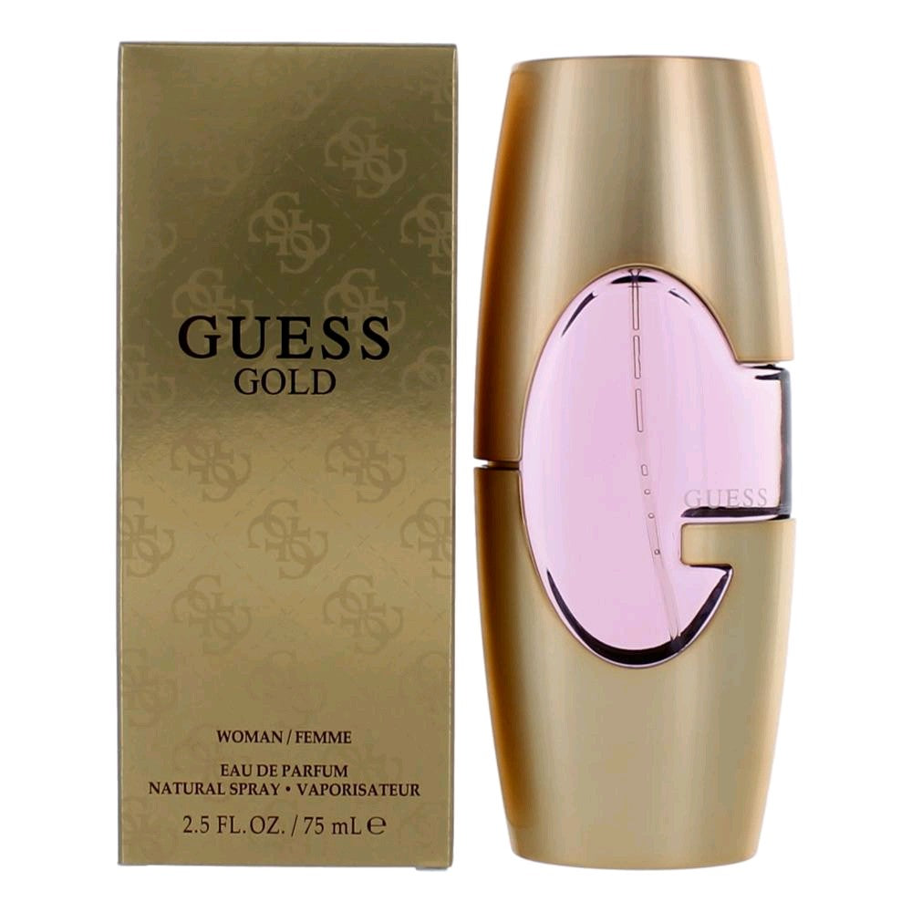 Guess Gold by Parlux, 2.5 oz Eau De Parfum Spray for Women 7800259117116
