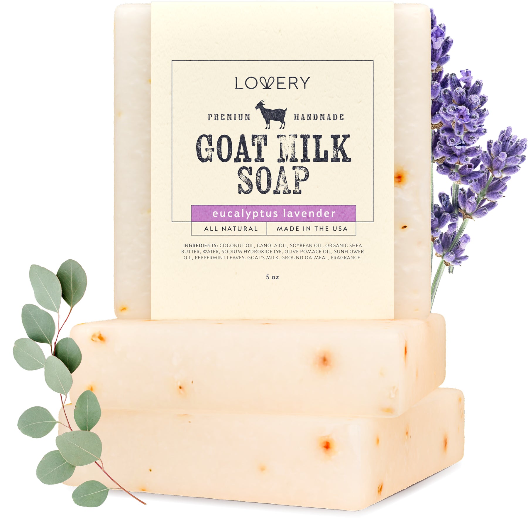 Lovery - Handmade Goat Milk Soap Made in USA 7704771559484