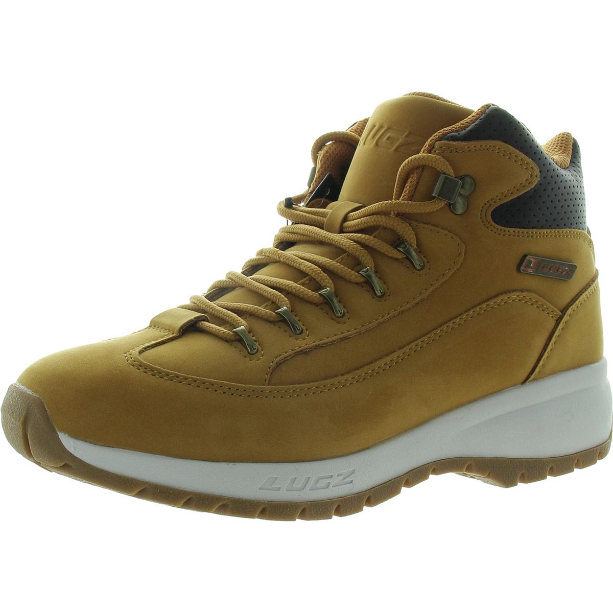 Faux Suede Combat & Lace-Up Boots