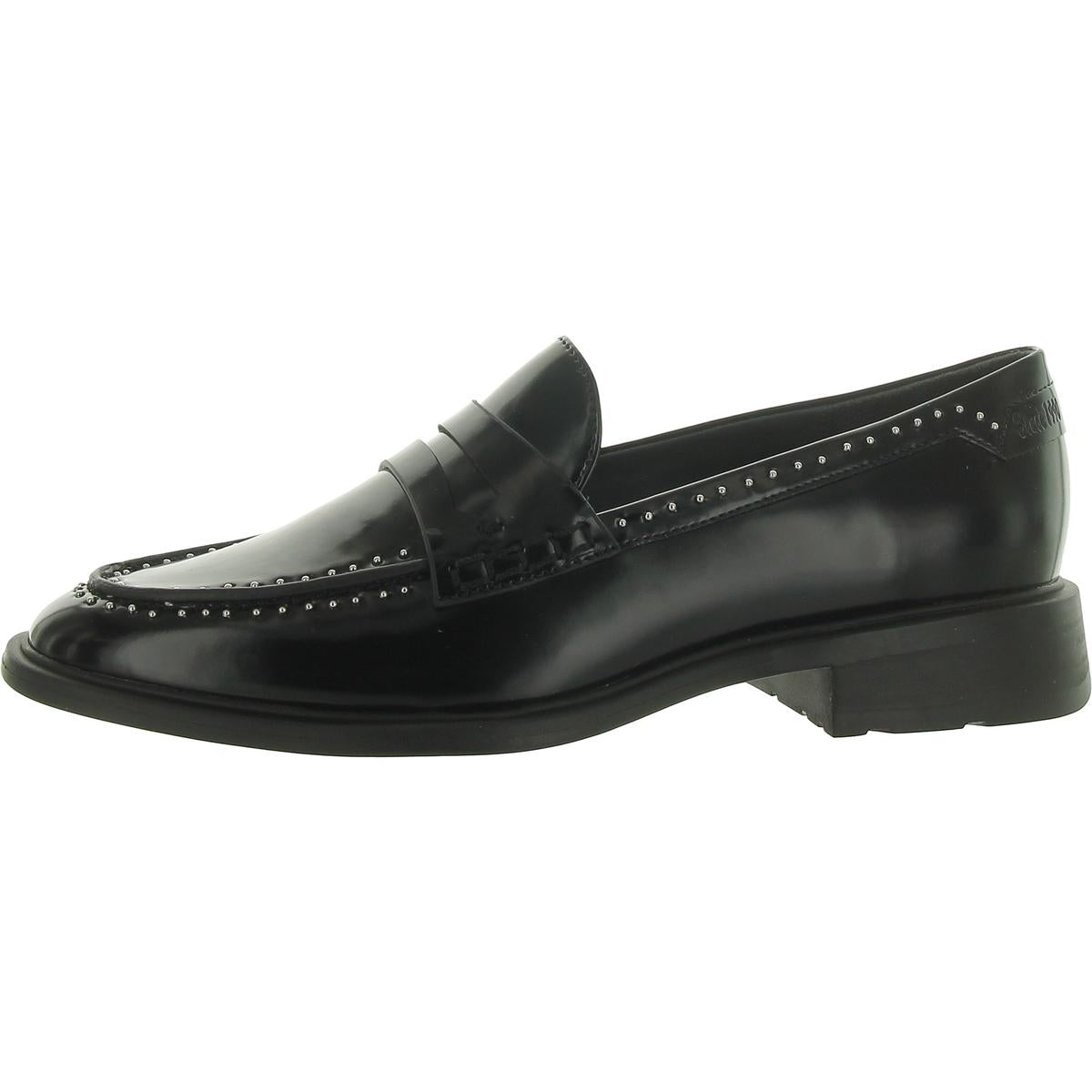 Eden Patent Studded Loafers