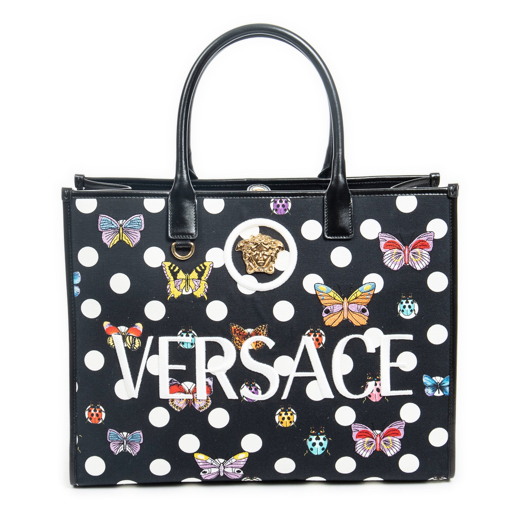 Dua Lipa x Versace Butterflies Tote