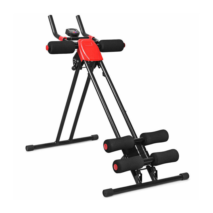 Abdominal Workout Equipment with LCD Monitor for Home Gym 7672899567676