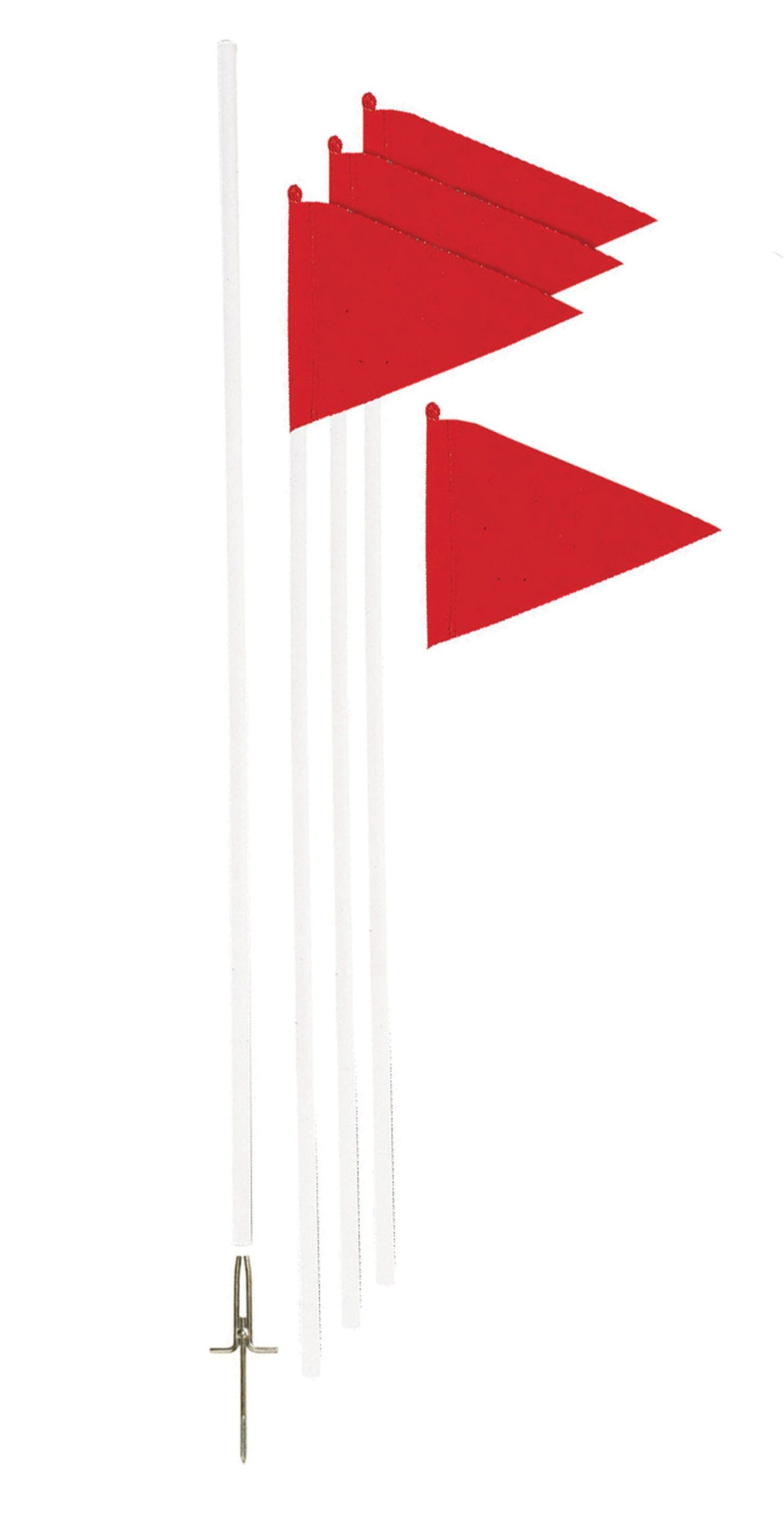 Champion Sports One-Piece Economy Soccer Corner Flag Set