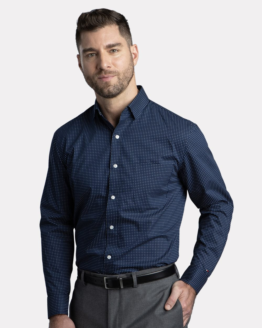 Tommy Hilfiger Men's Polka Dot Shirt
