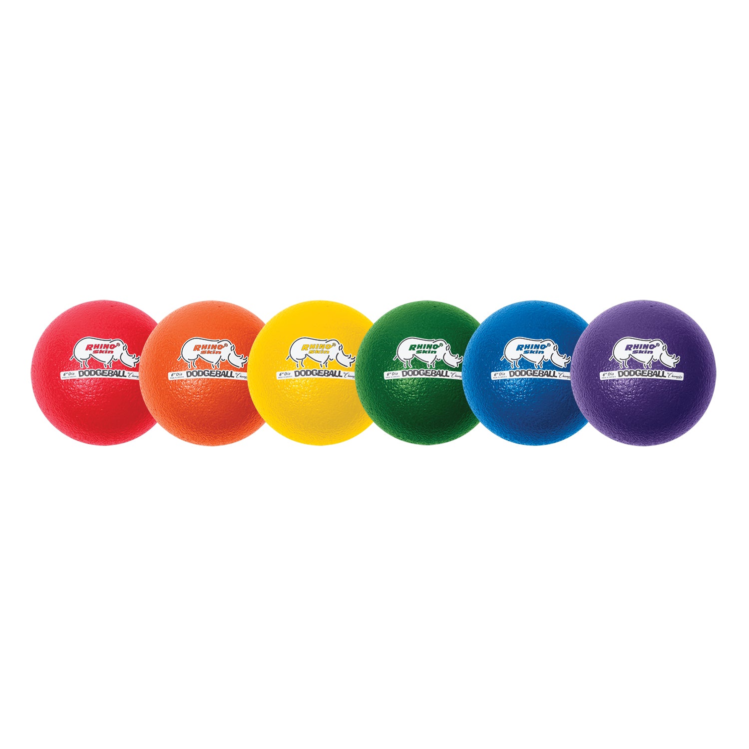 Champion Sports Rhino Skin Low Bounce Dodgeball Set