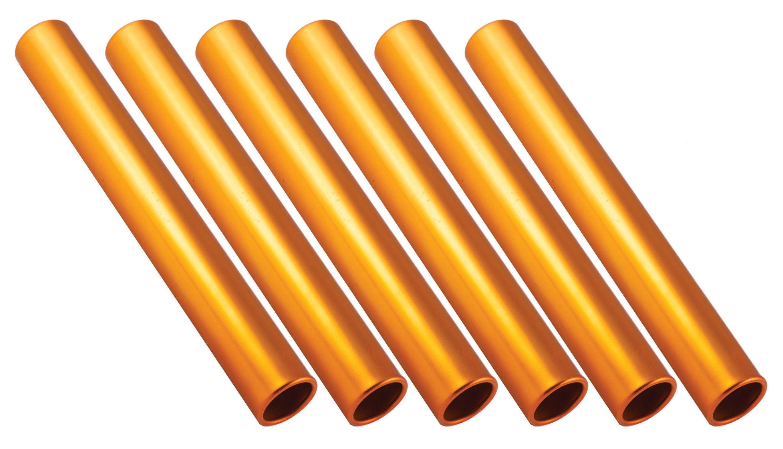 Champion Sports Aluminum Relay Baton - Pack of 6