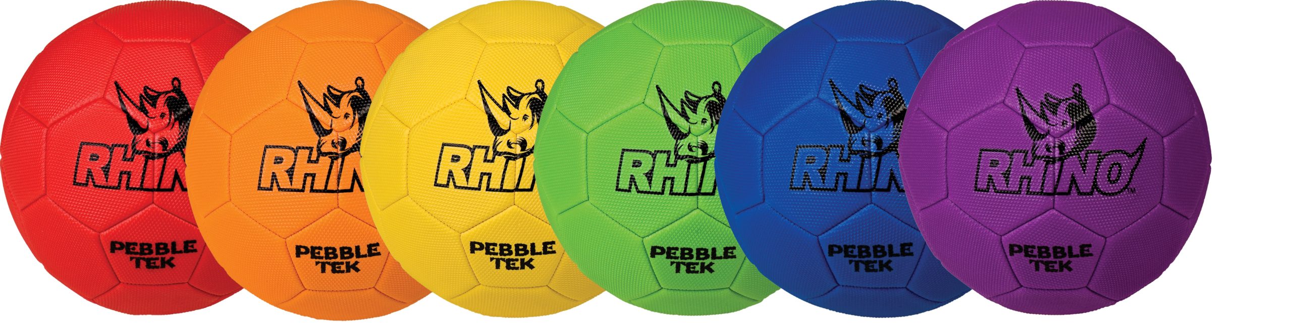 Champion Sports 8.5 Inch Rhino Skin Pebble Tek Soccer Ball Set