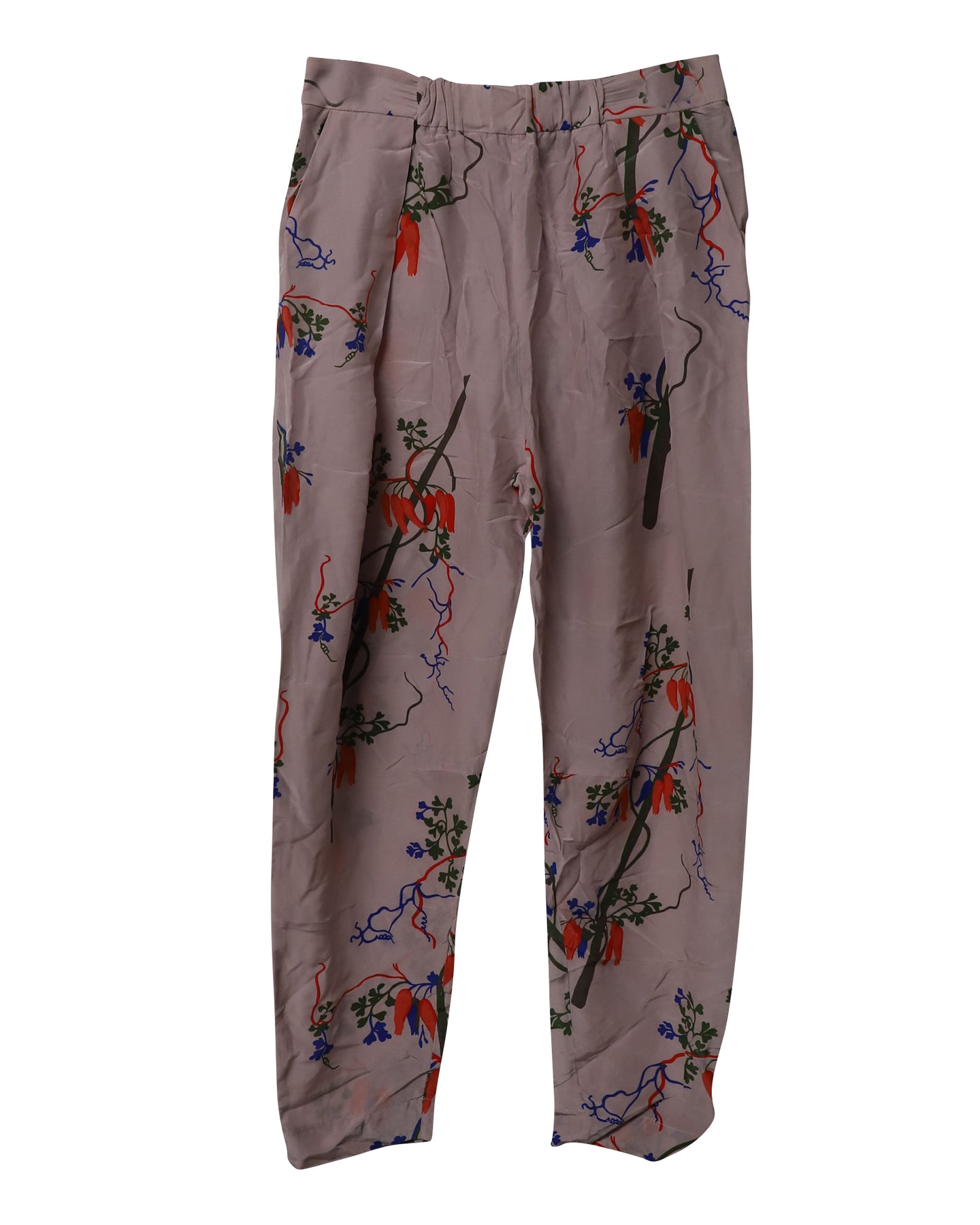 Vivienne Westwood Anglomania New Realm Trousers in Pink Silk 7766509092924