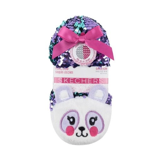 Skechers Girl's Sequin Cozies