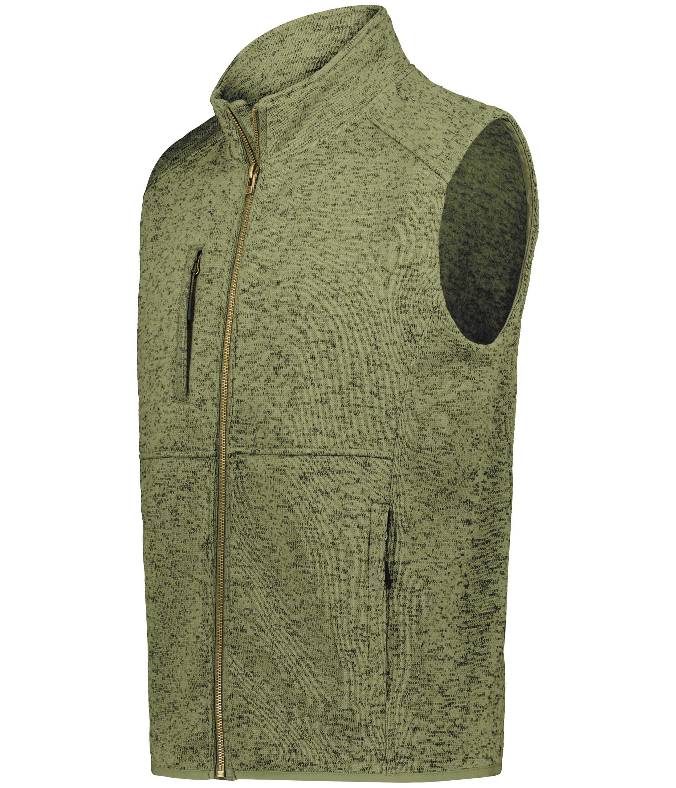 Holloway Men's Alpine Sweater Fleece Vest