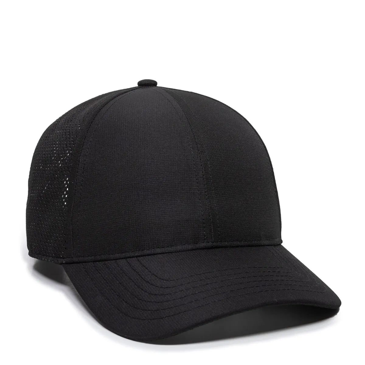 Outdoor Cap OC803 Perforated Structured Solid Back Hat