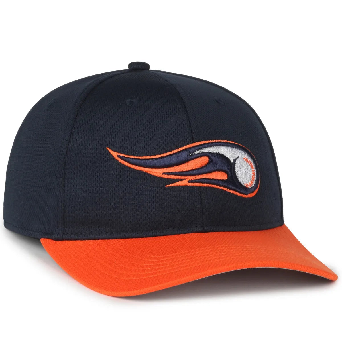 Outdoor Cap Bowling Green Hot Rods™ MiLB® Replica Structured Solid Panel Hat (MIN-350)