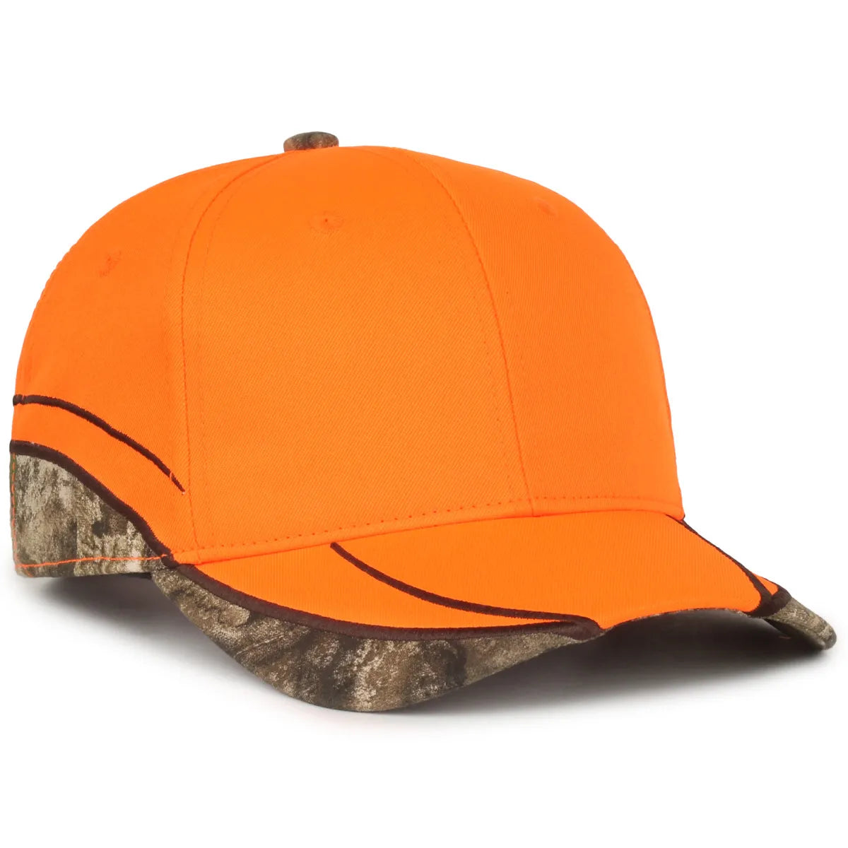 Outdoor Cap BLZ-615 Blaze/ Realtree Structured Solid Back Hat