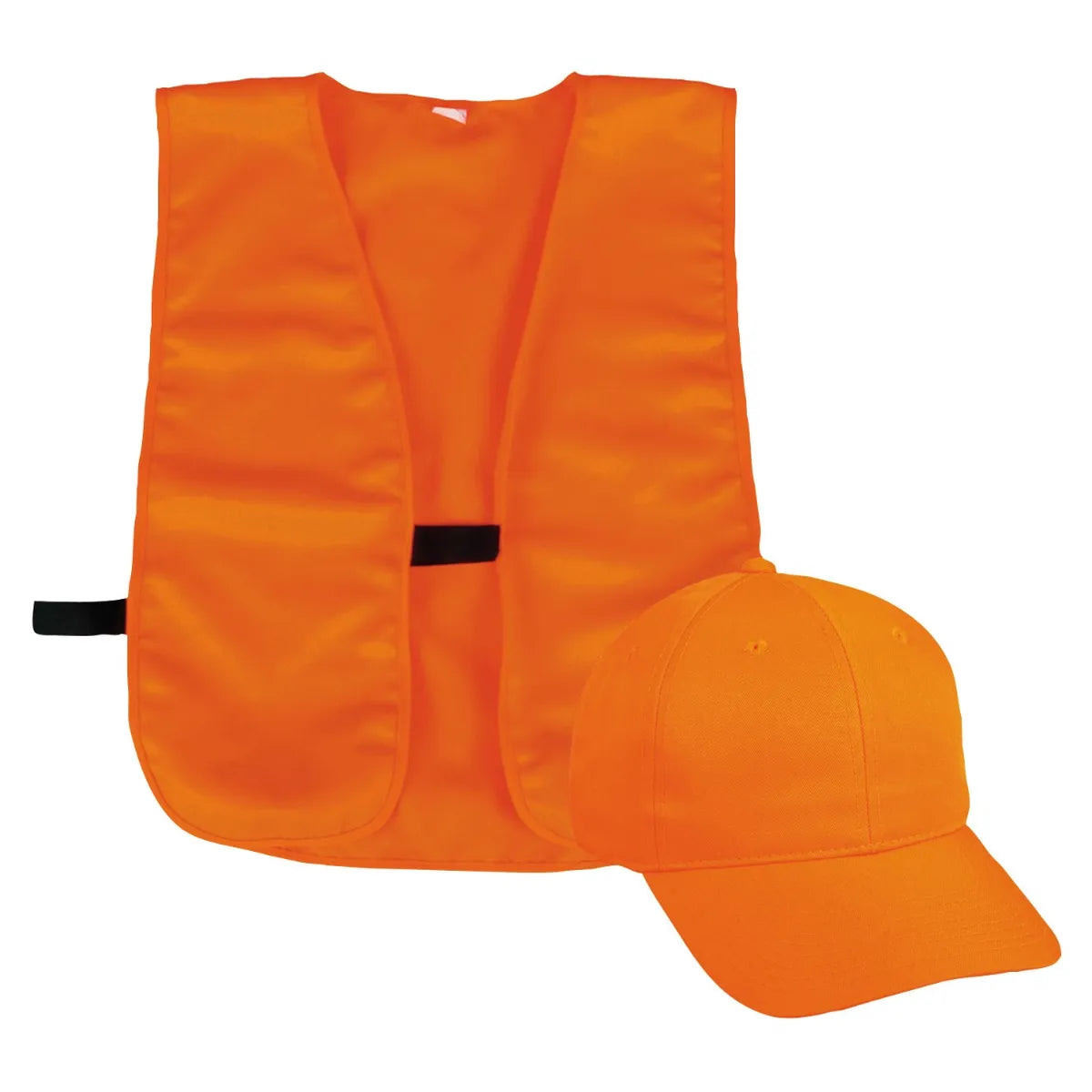 Outdoor Cap BLZCPV Vest Combo with Structured Solid Back Hat