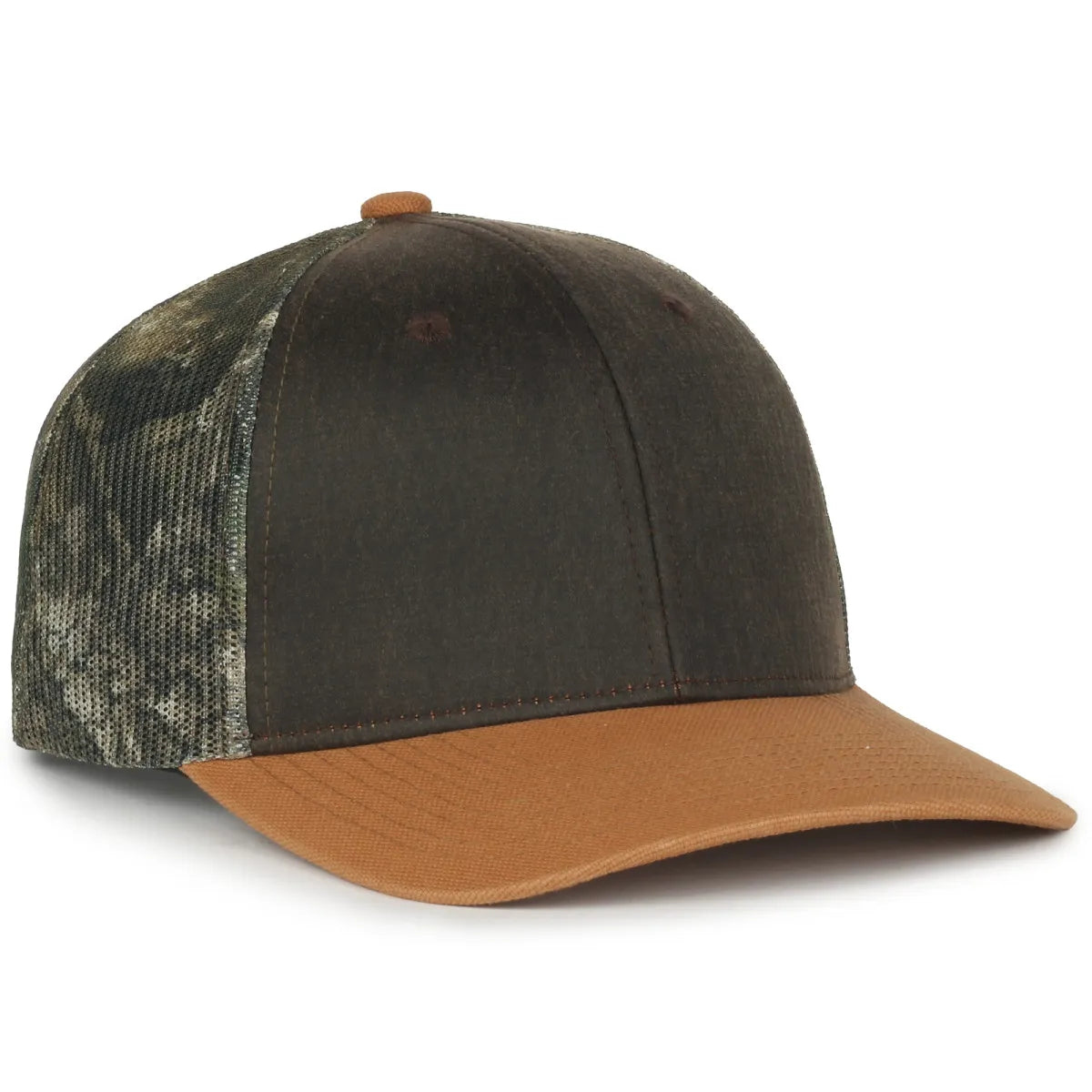 Outdoor Cap HPC-615M Weathered Cotton Structured Trucker Hat