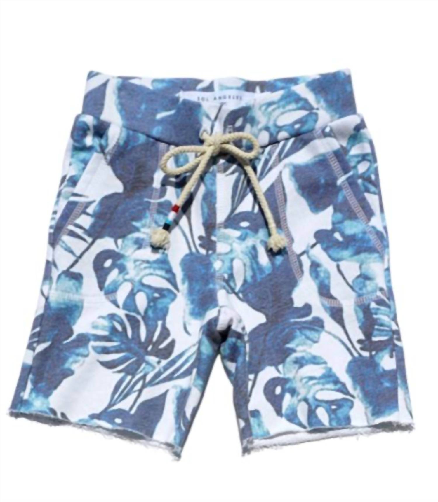 Midnight Printed Short In Blue/palm 7733773008956