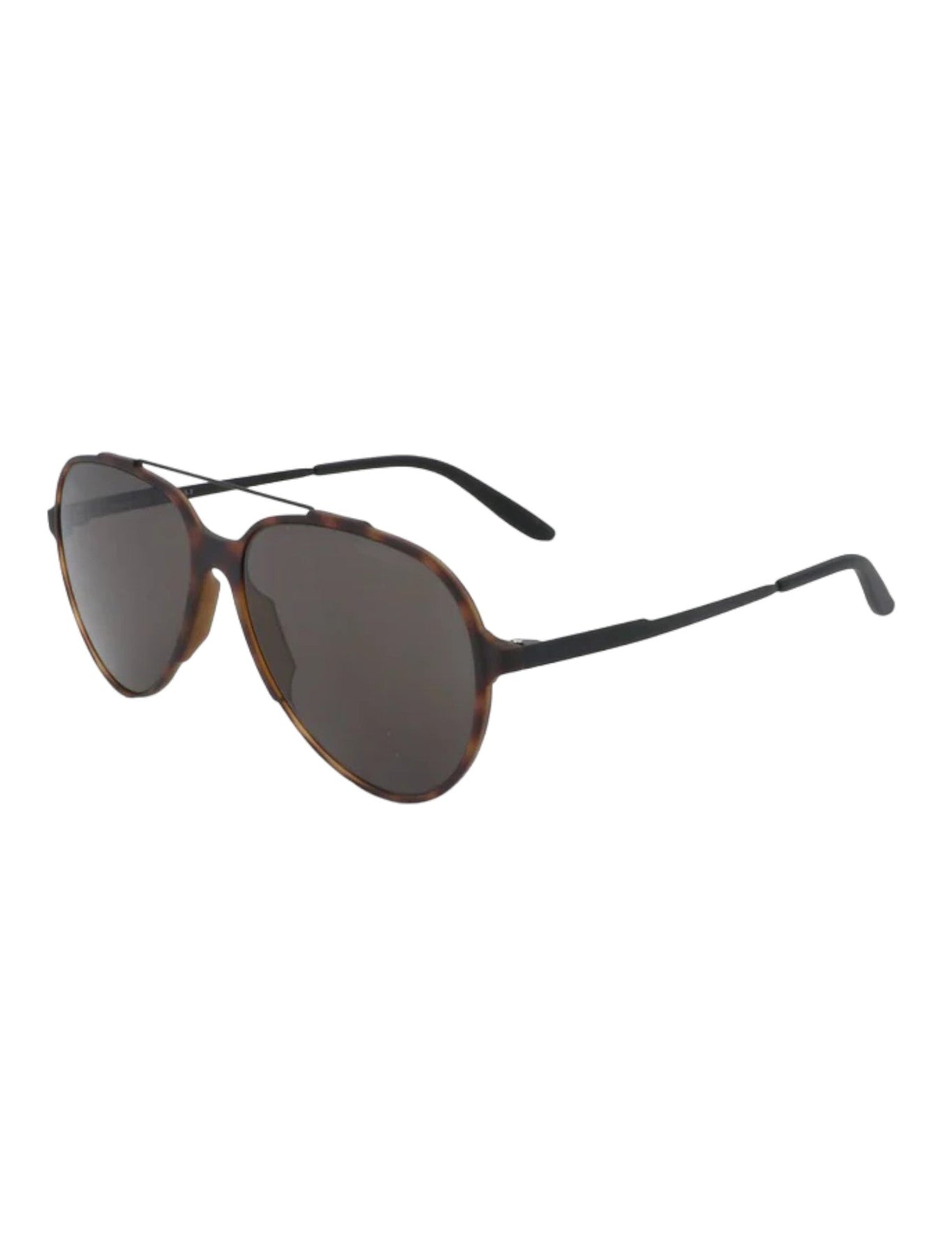 Carrera 118/S Unisex Aviator Matte Brown Tortoise 57-16-145 Sunglasses 7732557316156