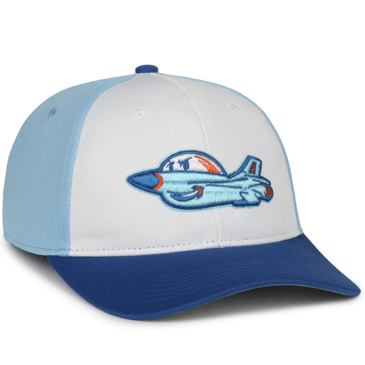 MIN-350-Aberdeen Ironbirds™ White/Light Blue/Royal 2AI