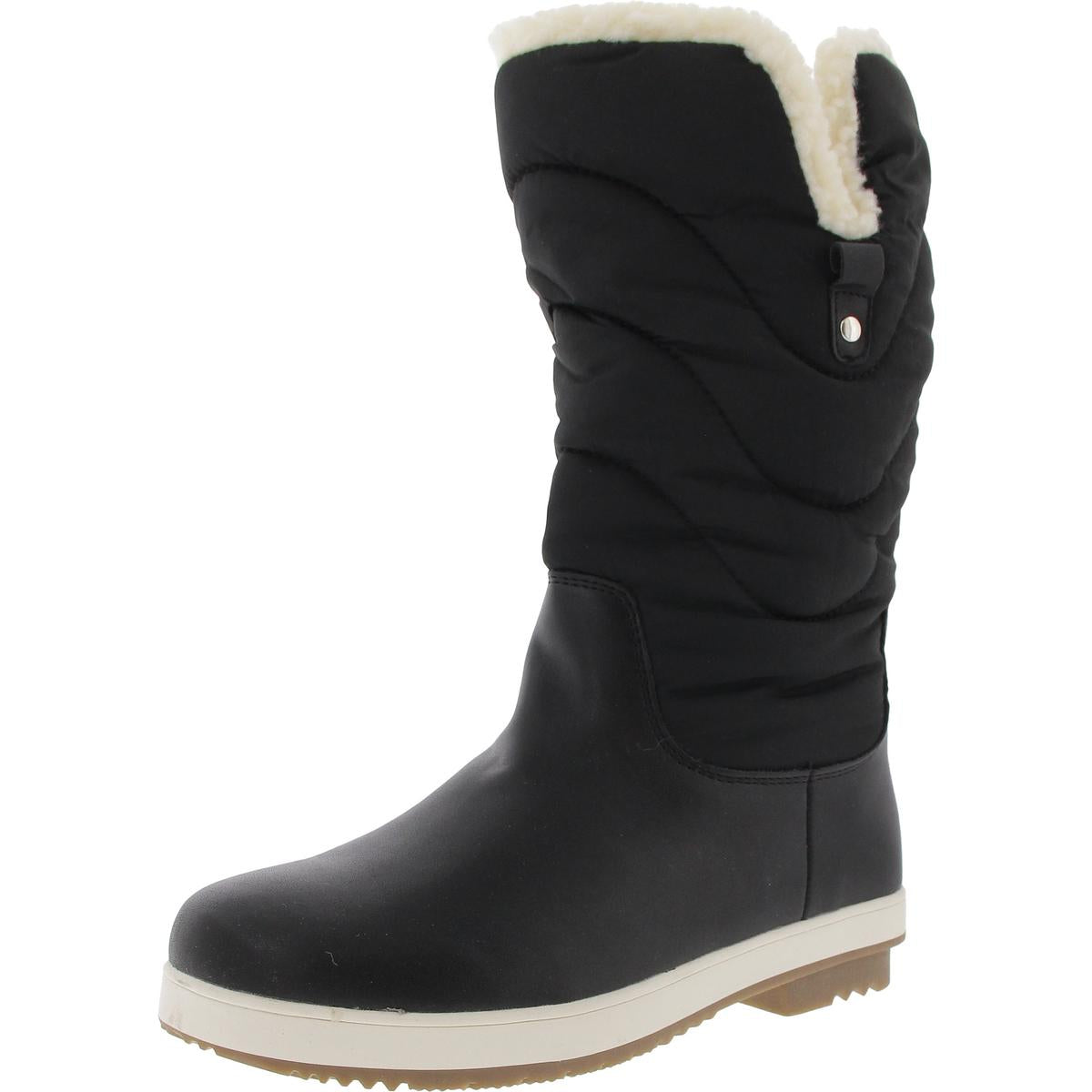 Two Tone Shearling Boots