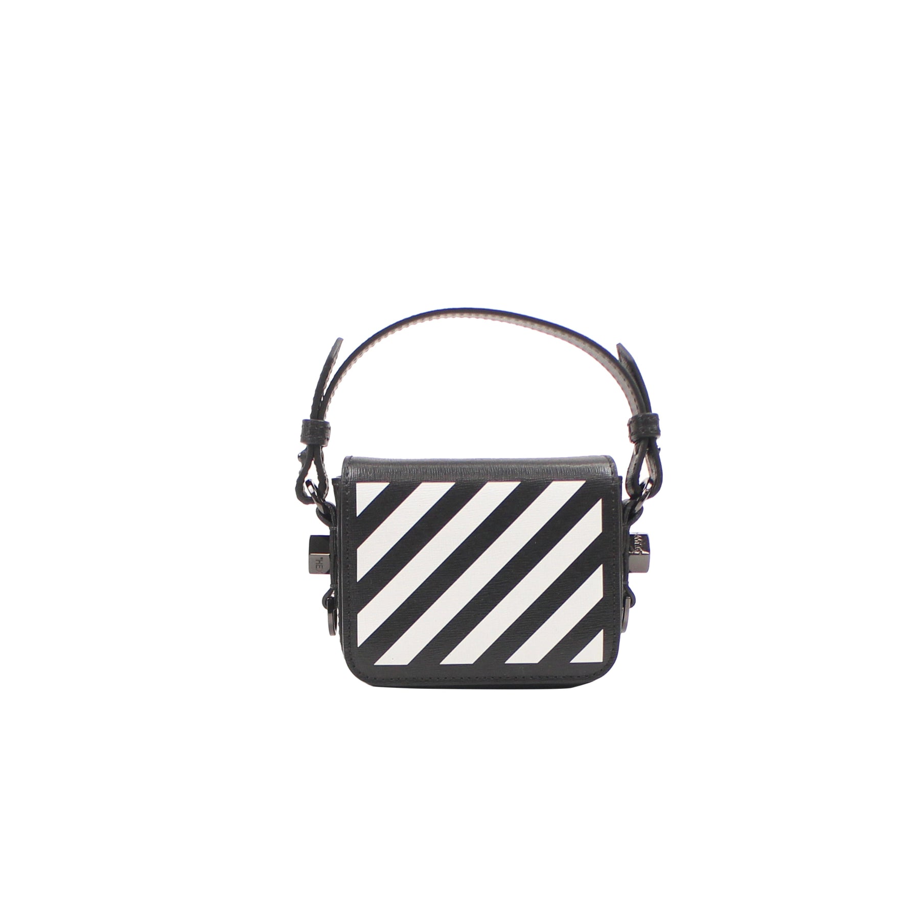 Black/White Binder Clip Bag