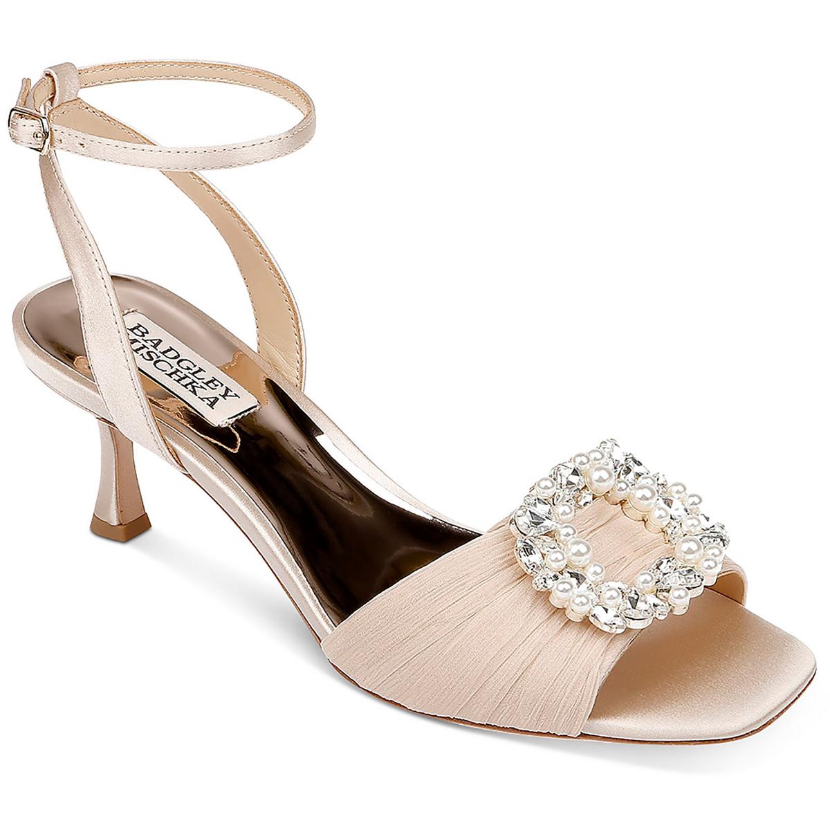 Nimah Buckle Ankle Strap Heels