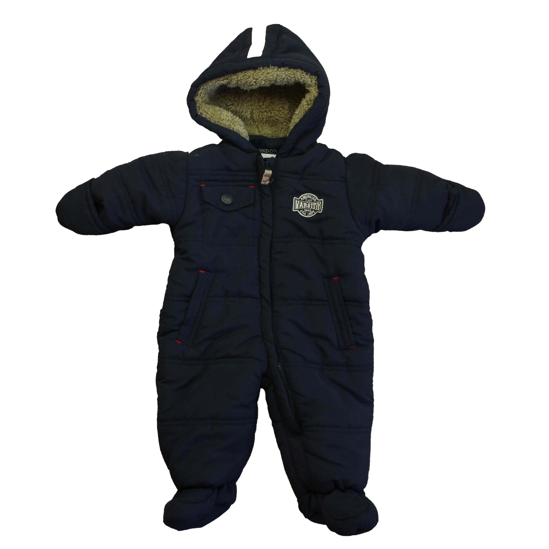 London Fog Boys Navy Snowsuit 7805893148732