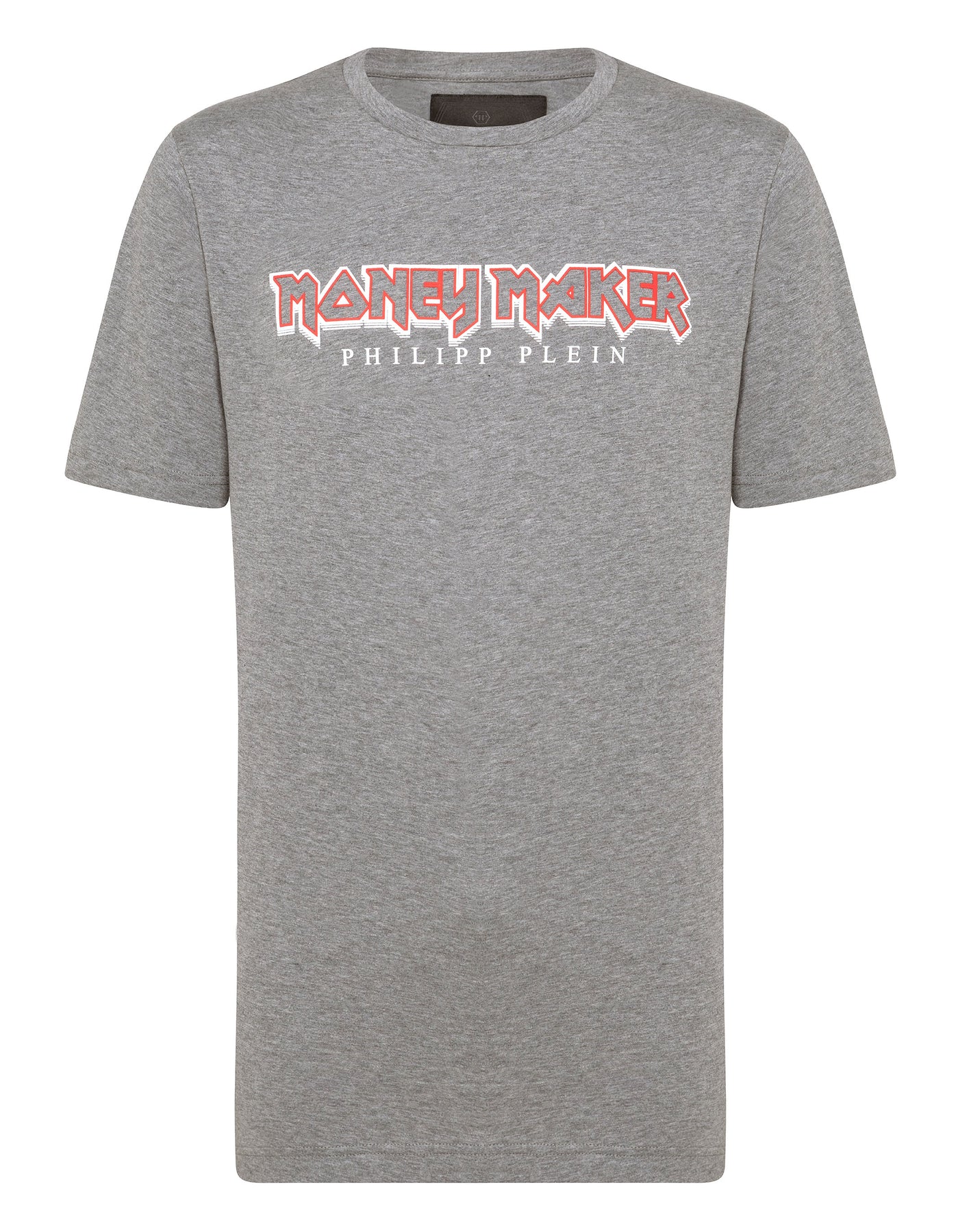 T-shirt Black Cut Round Neck Statement 7648907100220