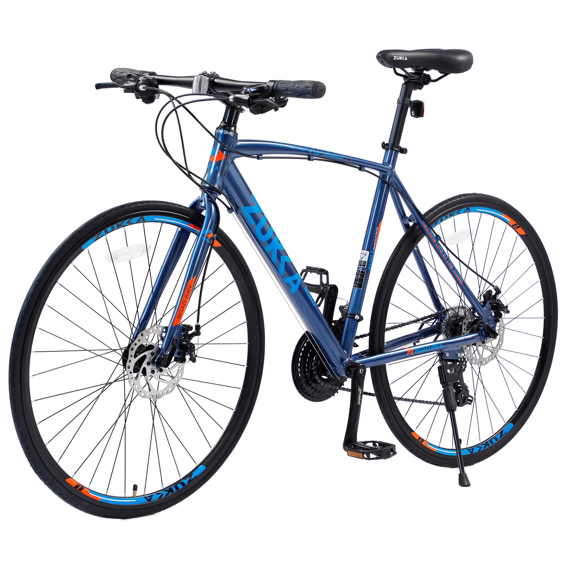 Streamdale 27 Speed Hybrid Bike Disc Brake 700C Road Bike For Men Women's City 7833687392316
