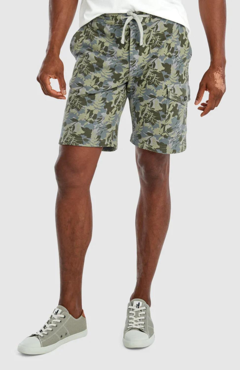 Jungle Lounger Shorts In Charcoal