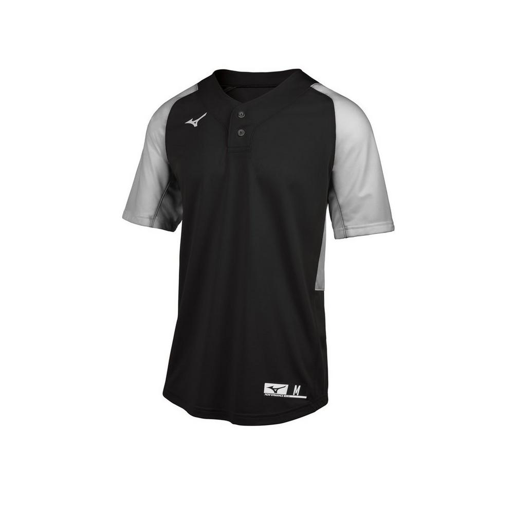 Mizuno Youth Aerolite 2-Button Baseball Jersey