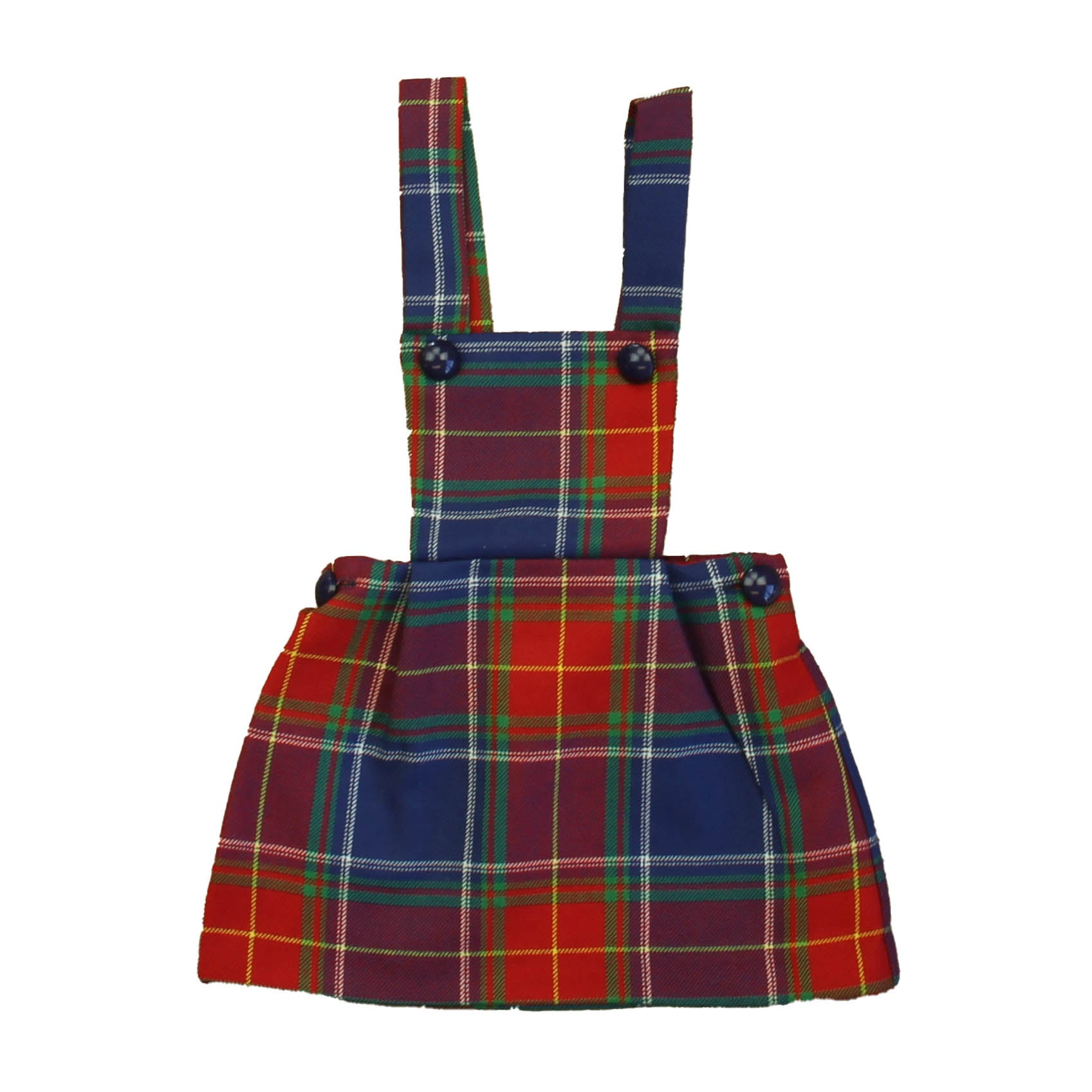 Classic Prep Girls Scottish Tartan Dress 7805838819388