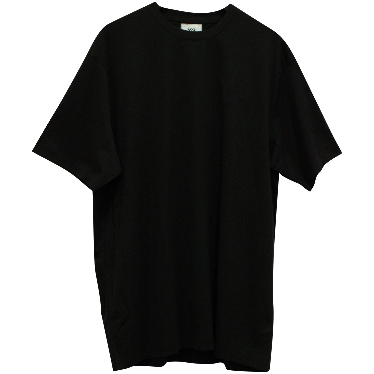 Y-3 Classic Chest Logo Tee in Black Cotton 7766548512828