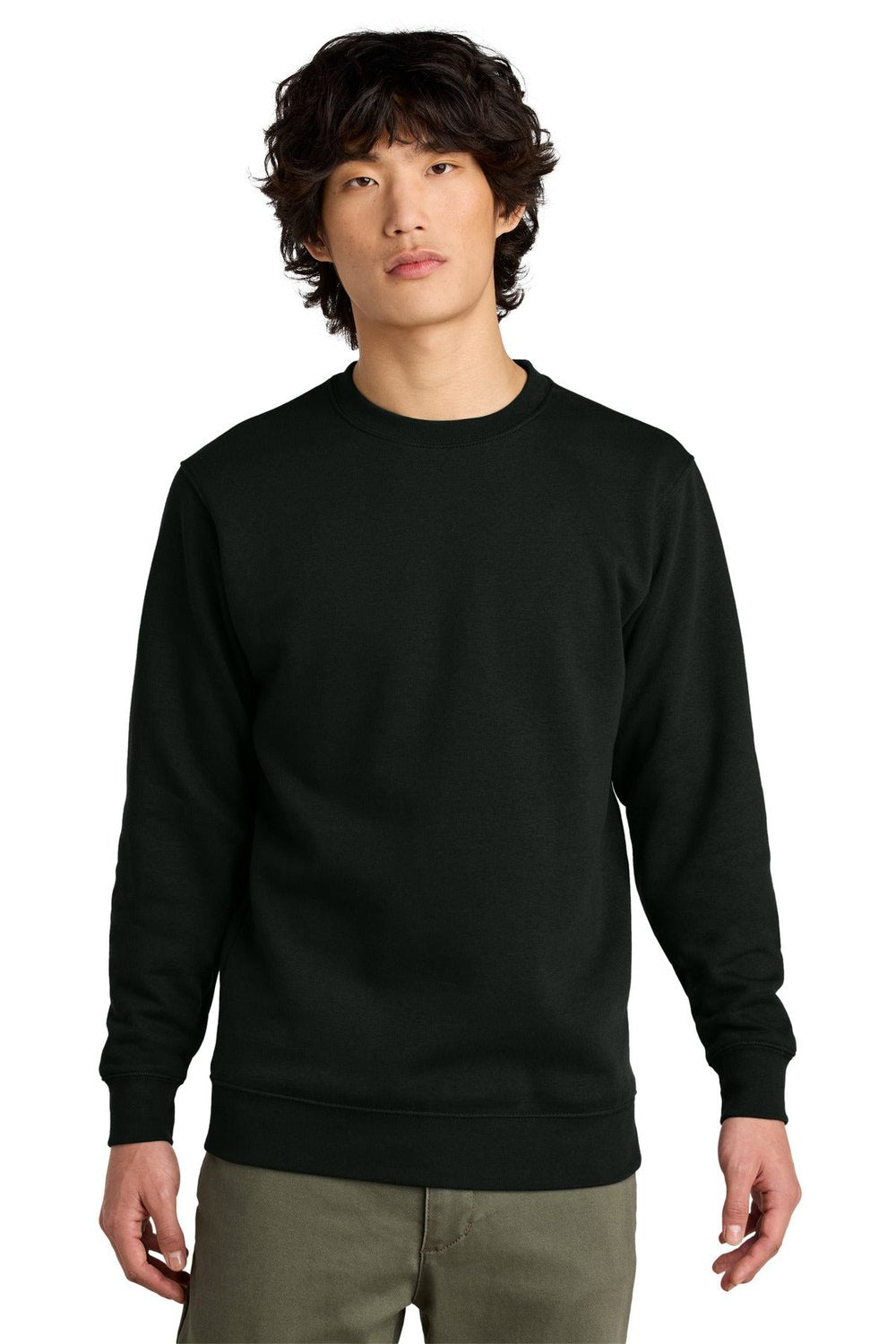 District Men's V.I.T.Fleece Crew DT6104