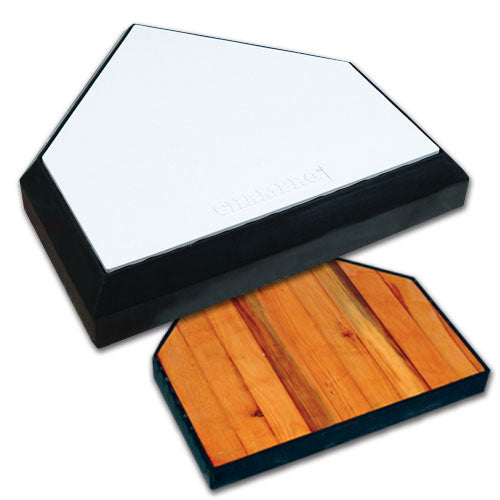 Champro In-Ground Home Plate with Solid Wood Bottom