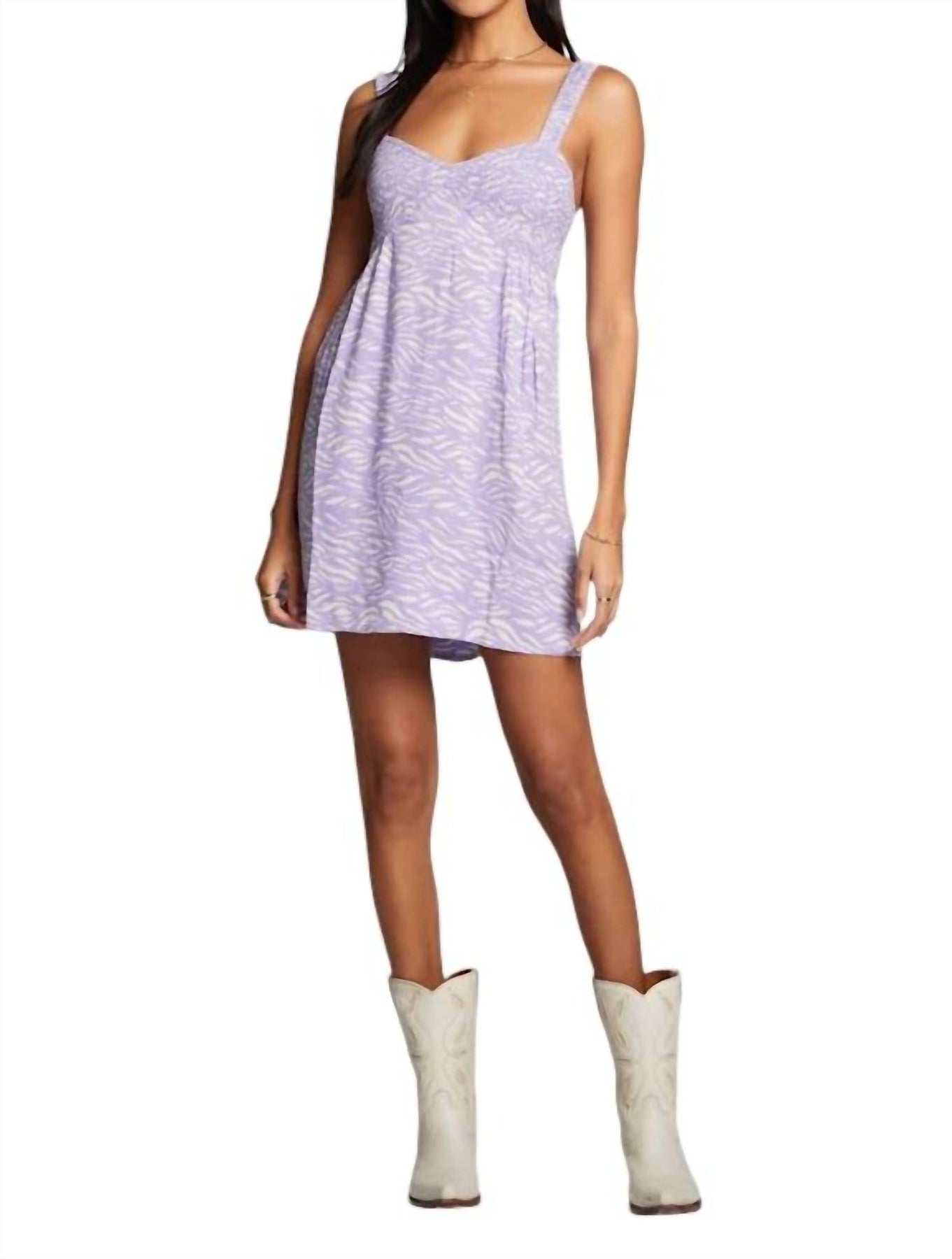 Mari Mini Dress In Iris 7827108233276