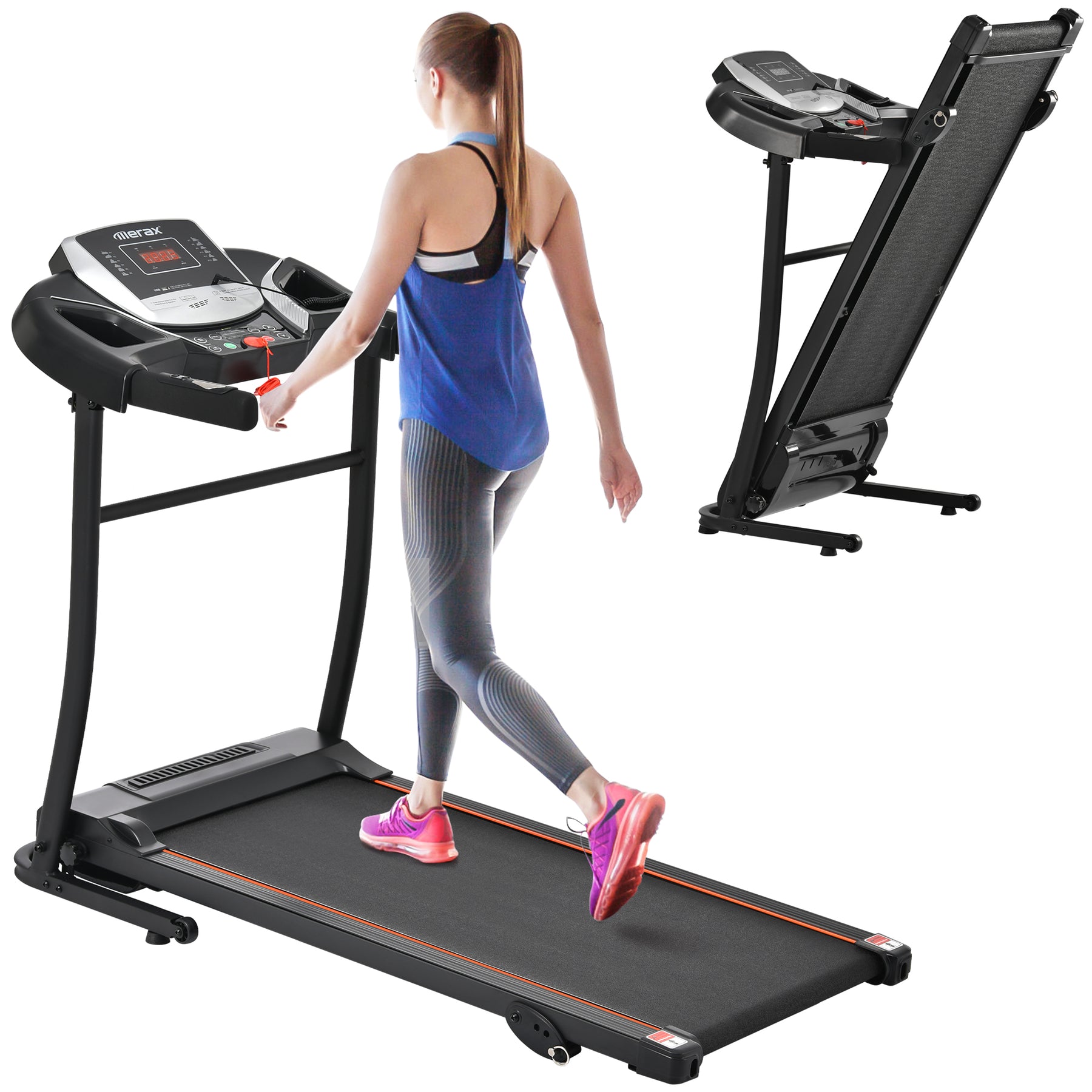 Streamdale Folding Treadmill Electric Running Machine Walking Jogging Machine 7832986288188