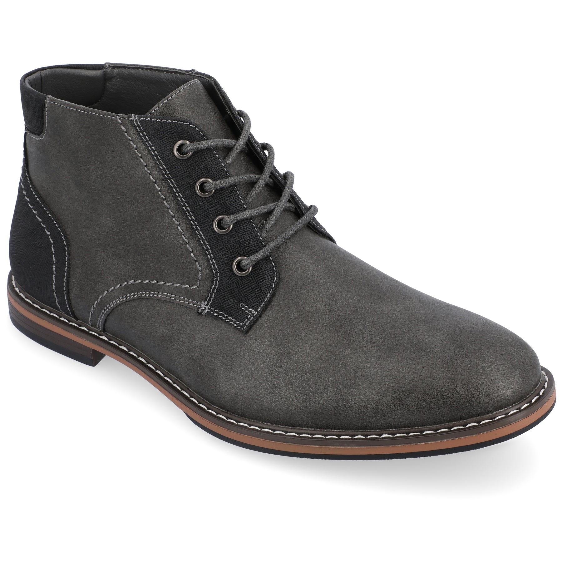Vance Franco Plain Toe Chukka Boot
