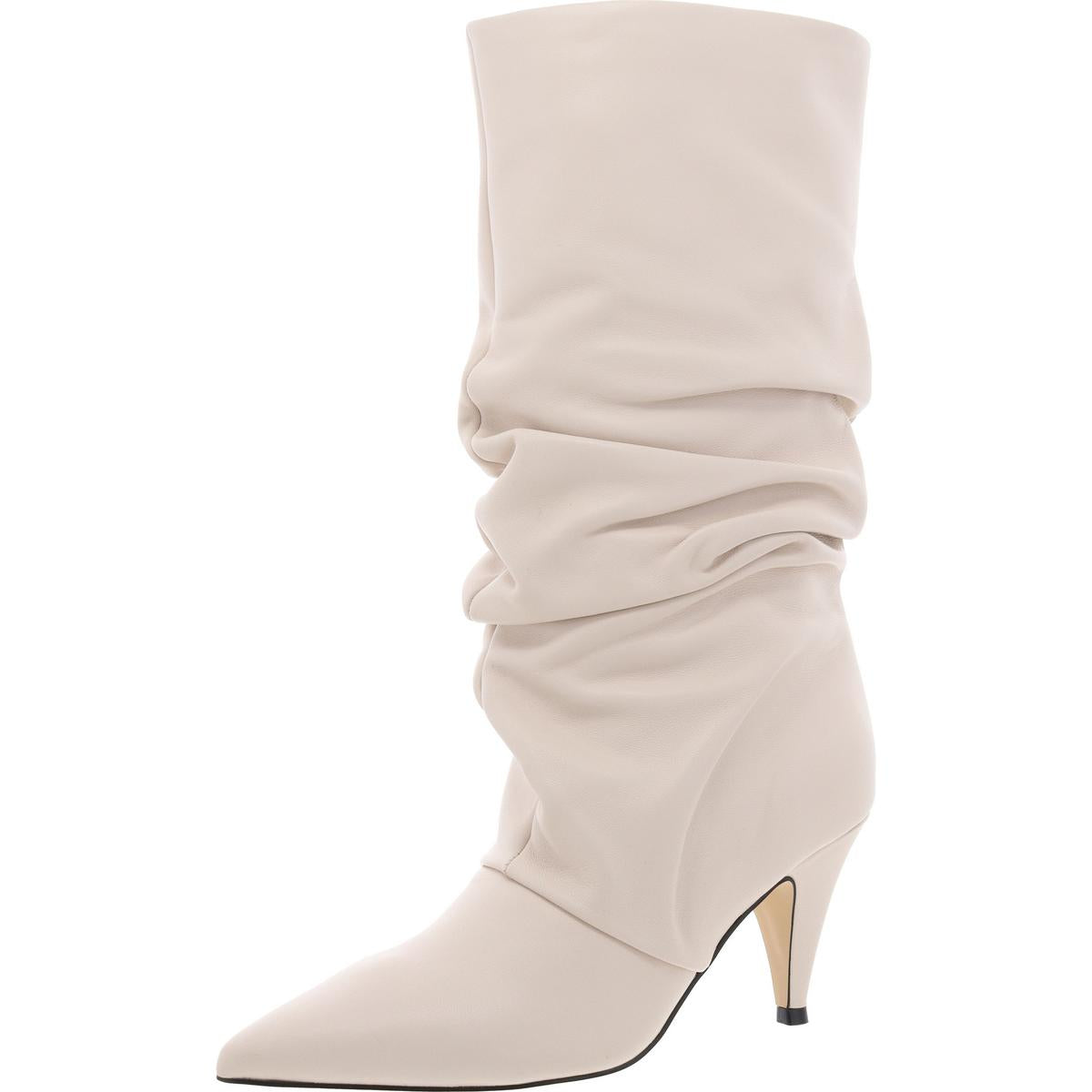 Primer Leather Slouchy Mid-Calf Boots