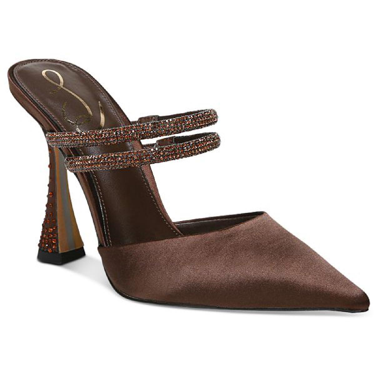 Agustina Slip On Heels Mules