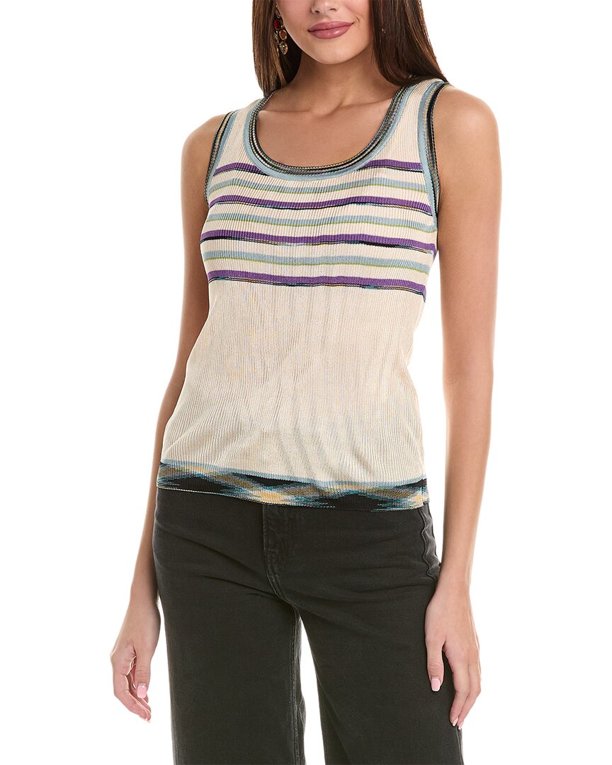 M Missoni Ribbed Tank