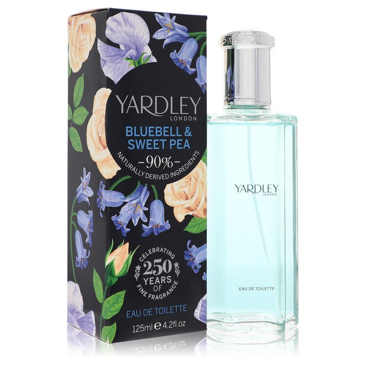Yardley Bluebell & Sweet Pea by Yardley London Eau De Toilette Spray 4.2 oz Women